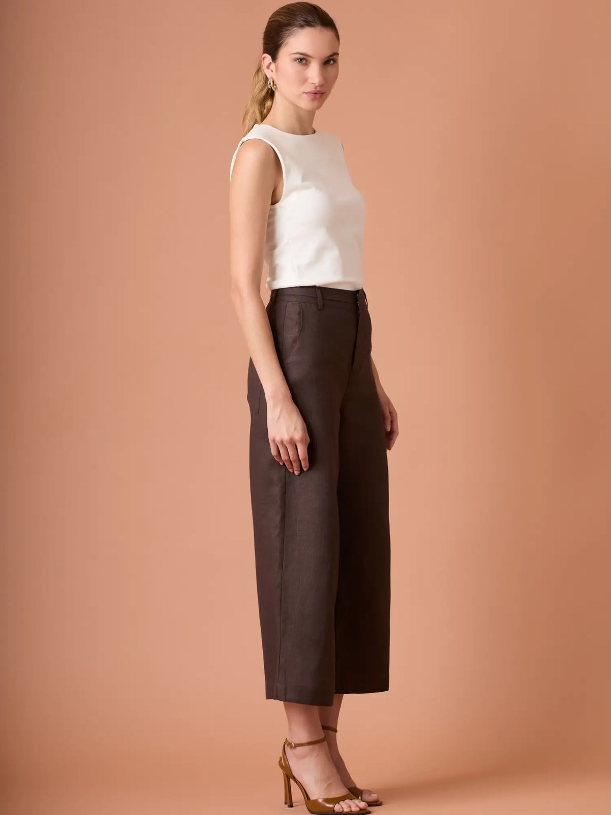 Dama Long Pants Brown