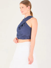 Benissa Blouse Navy