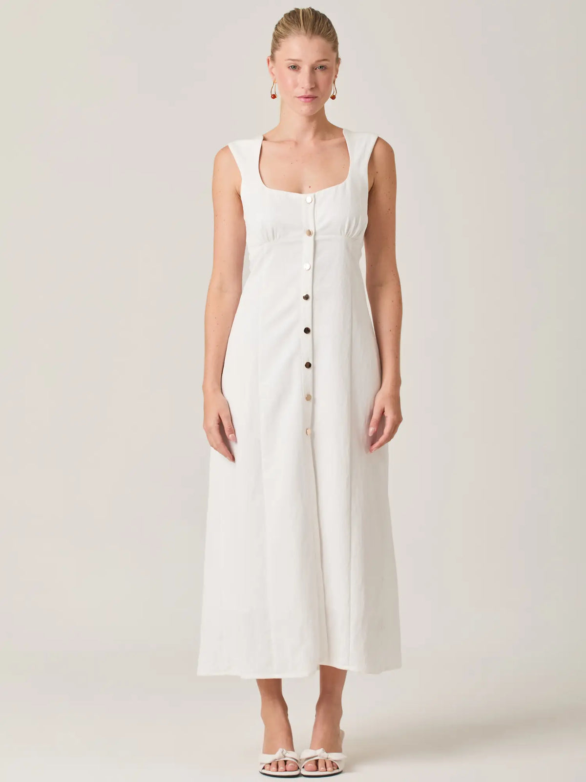 Water White Long Dress