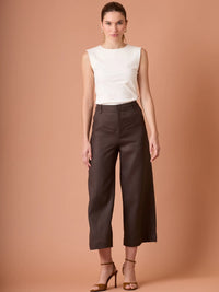 Dama Long Pants Brown