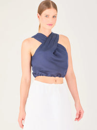 Benissa Blouse Navy