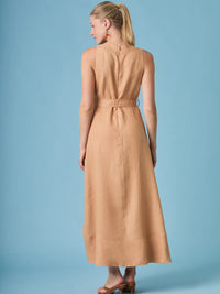 Brisley Long Dress Camel