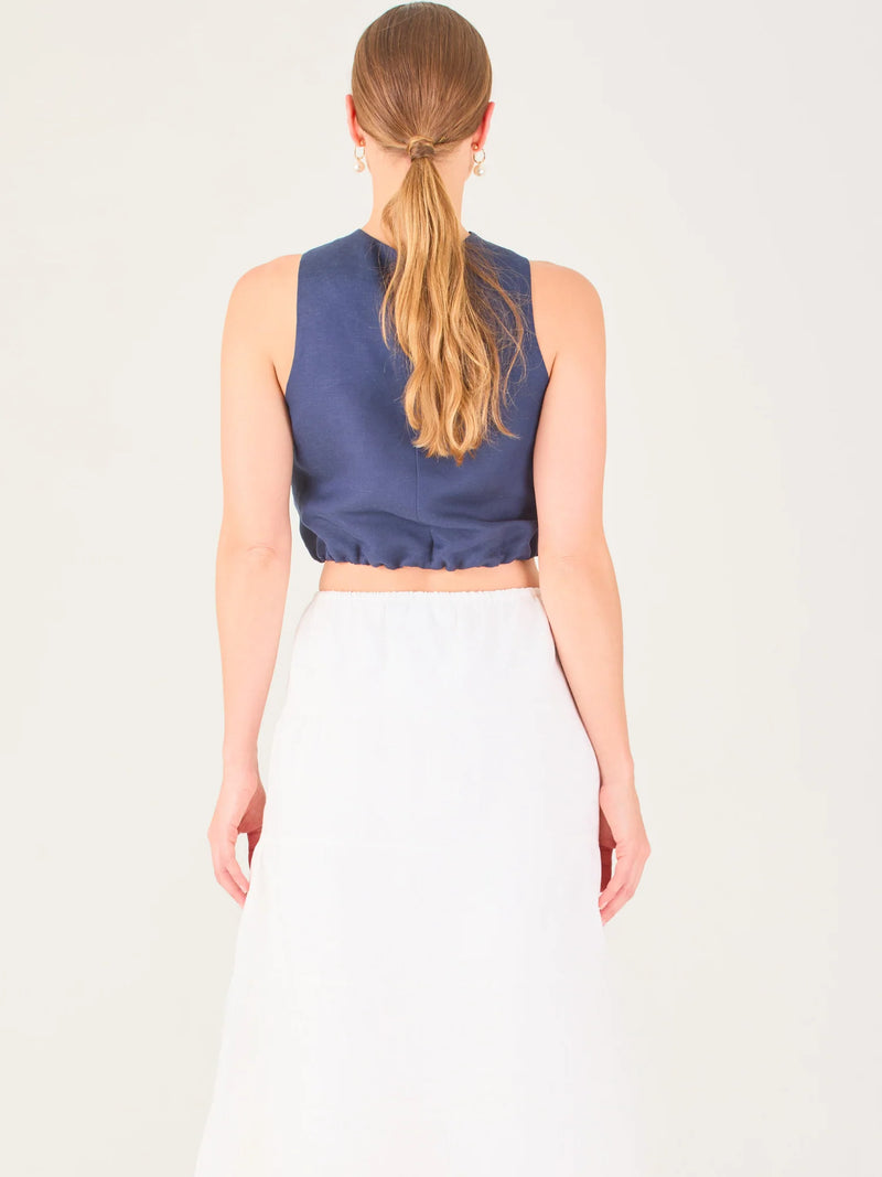 Benissa Blouse Navy