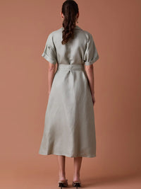 Makri Long Dress Olive