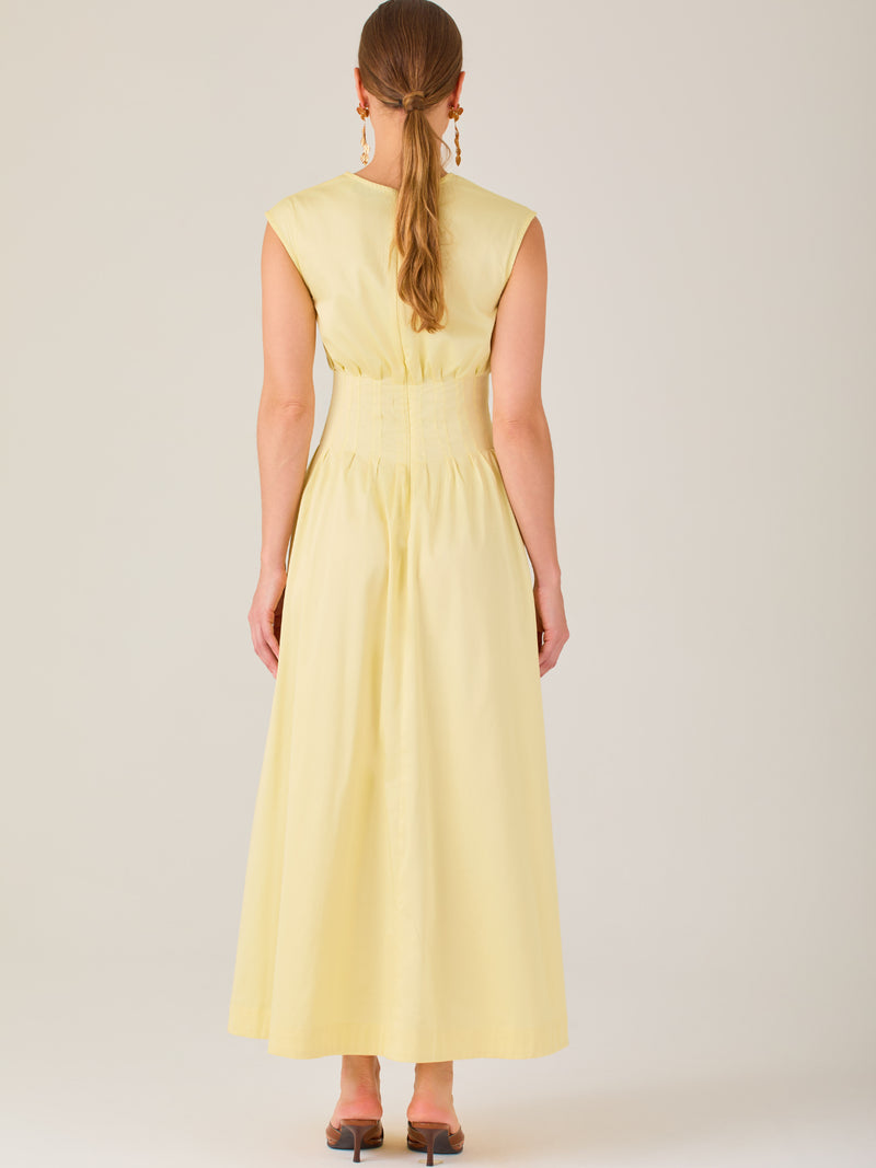 Fascination Long Dress Yellow