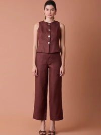 Pattie Blouse Coffee