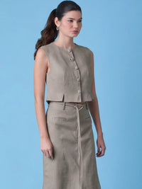 Yoko Blouse Taupe