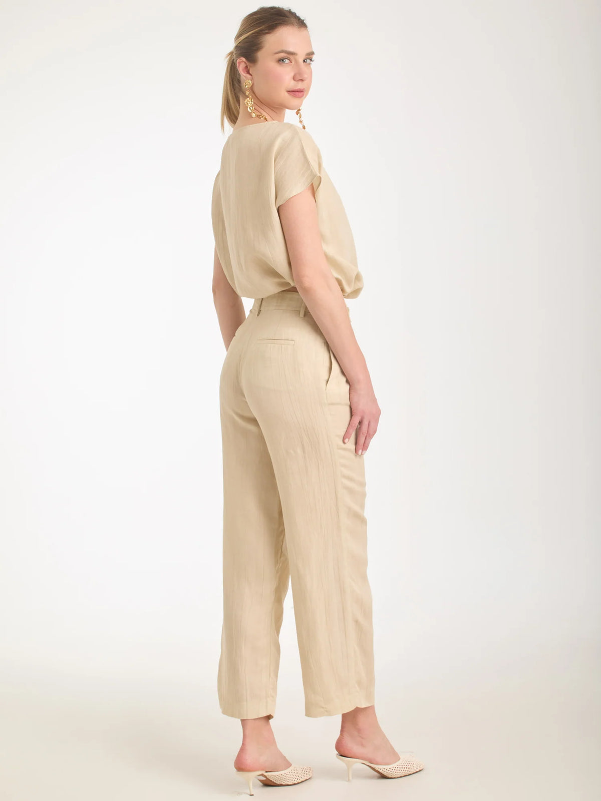 Chic Long Pants Vanilla