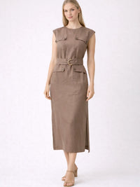 Jamari Long Dress Coffe