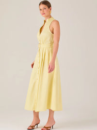 Fisalis Long Dress Yellow