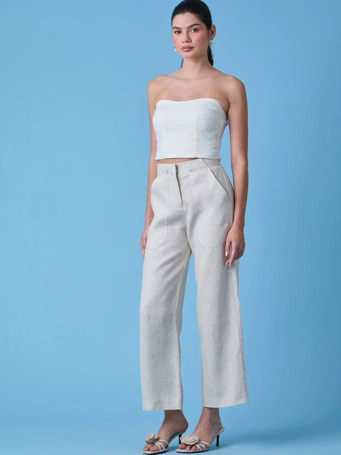 Jonie Long Pants Ivory