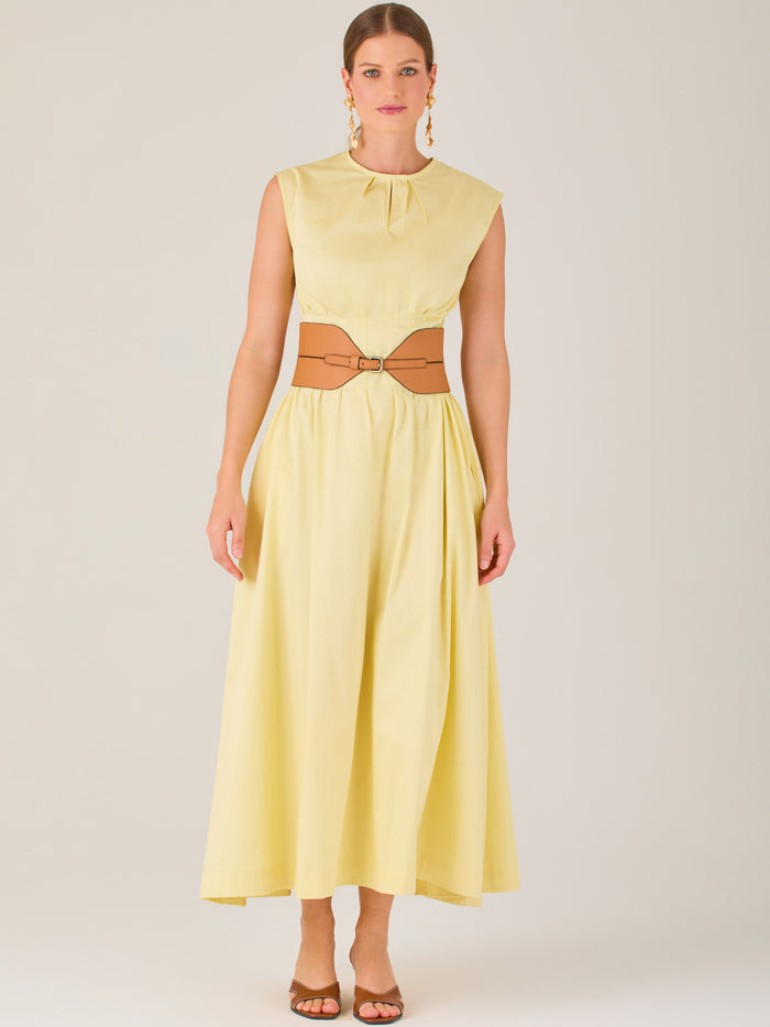 Fascination Long Dress Yellow