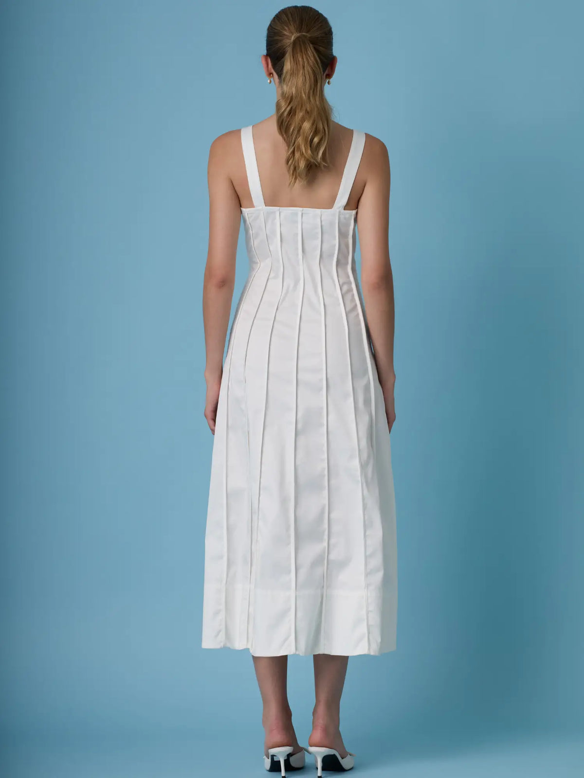 Fana Long Dress White