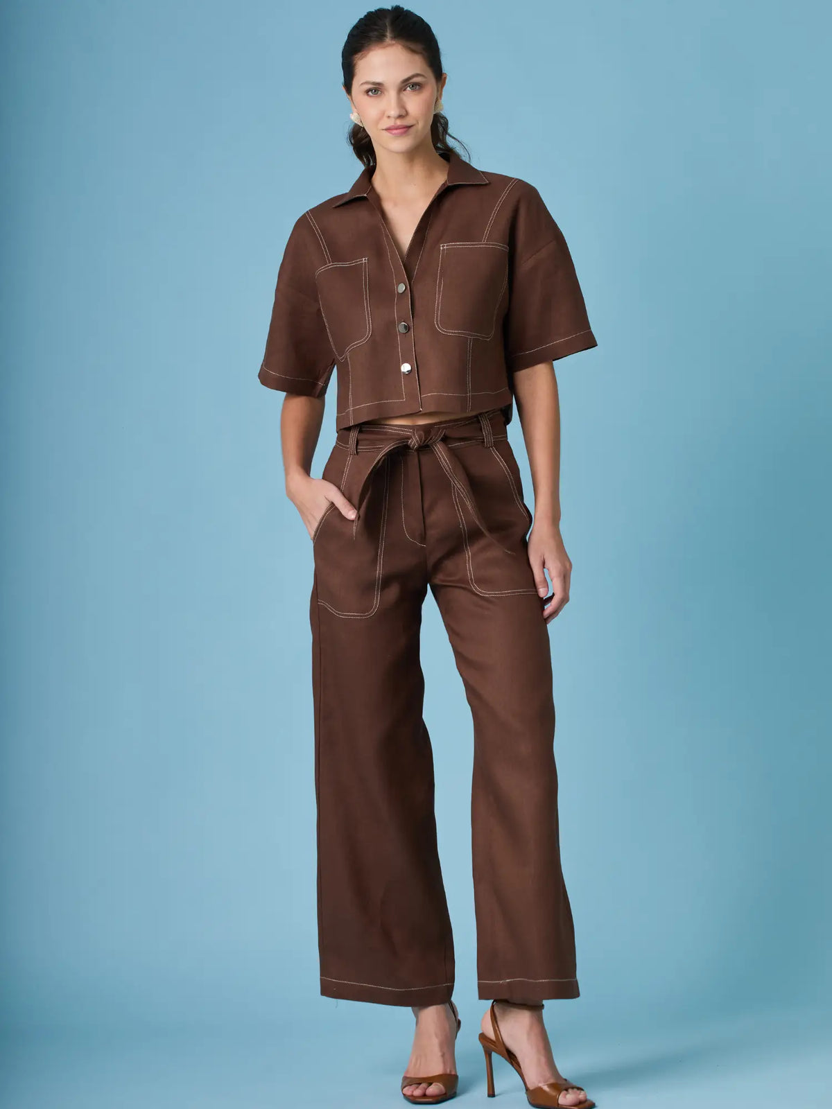 Mandu Long Pants Coffee