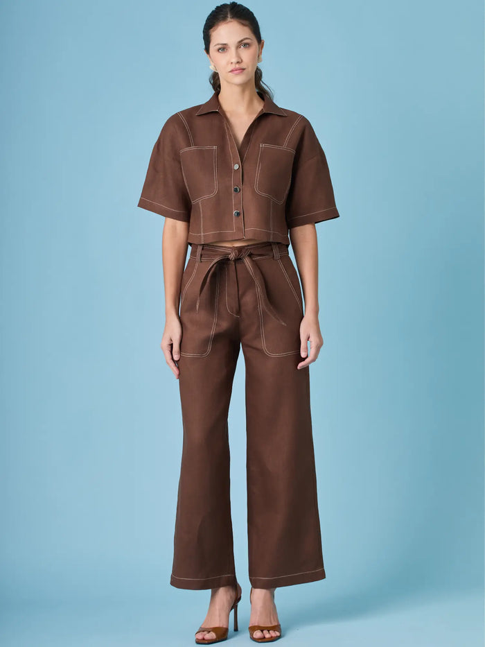 Mandu Long Pants Coffee