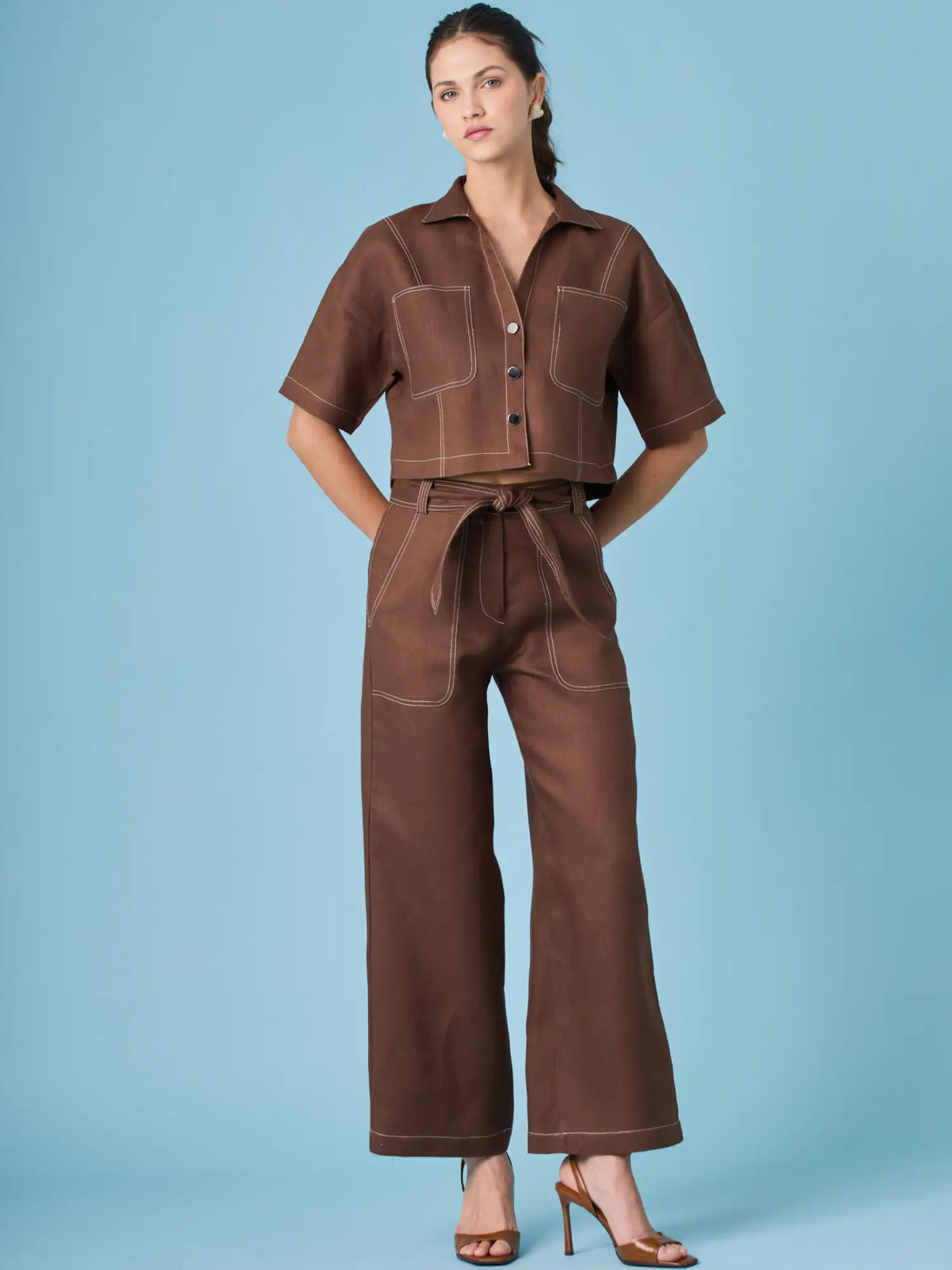 Mandu Long Pants Coffee