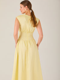 Fascination Long Dress Yellow