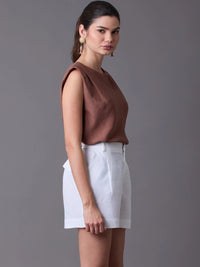 Lexia Blouse Coffee