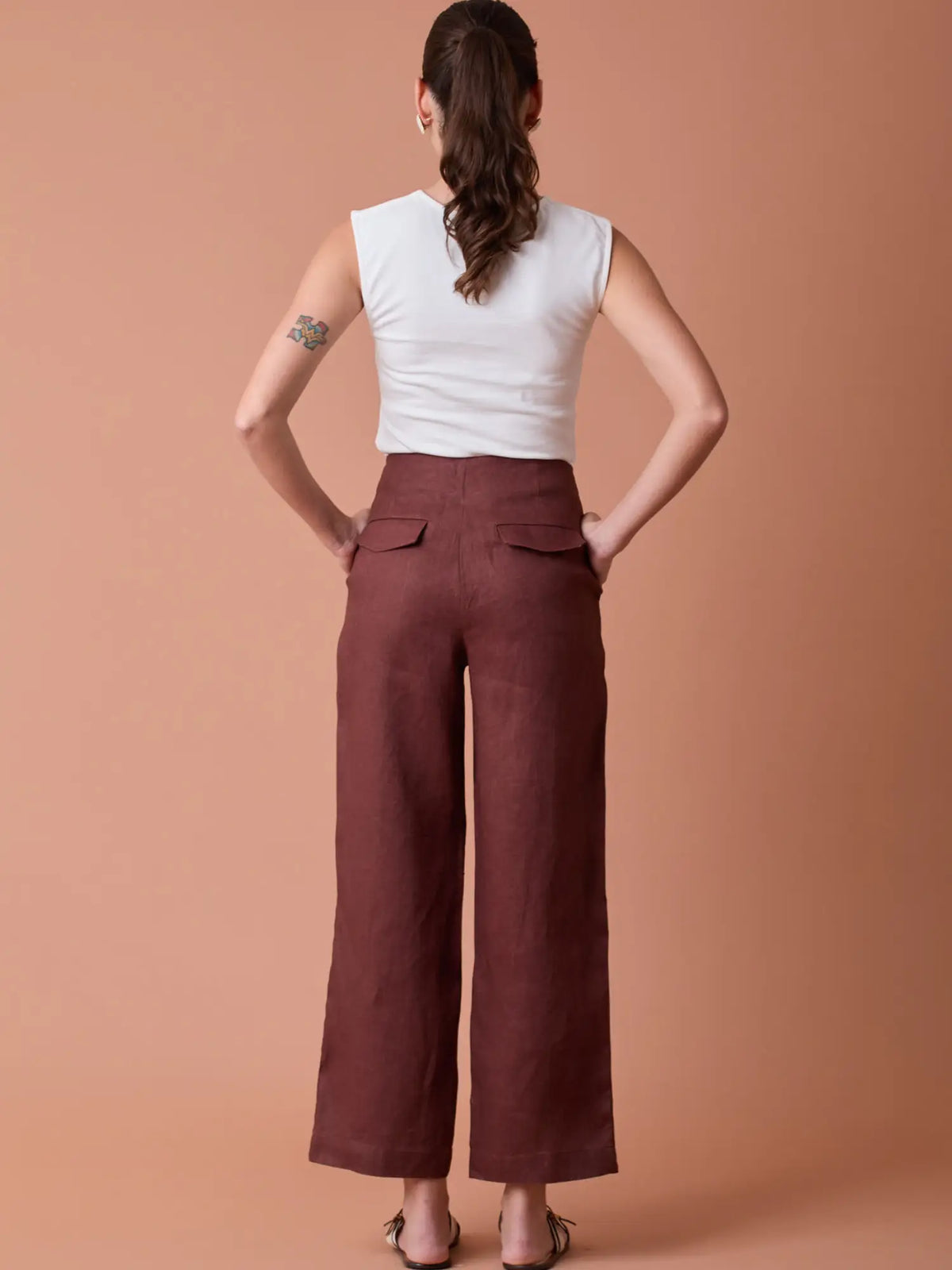 Pattie Long Pants Coffee