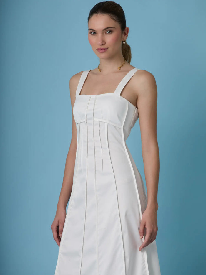 Fana Long Dress White