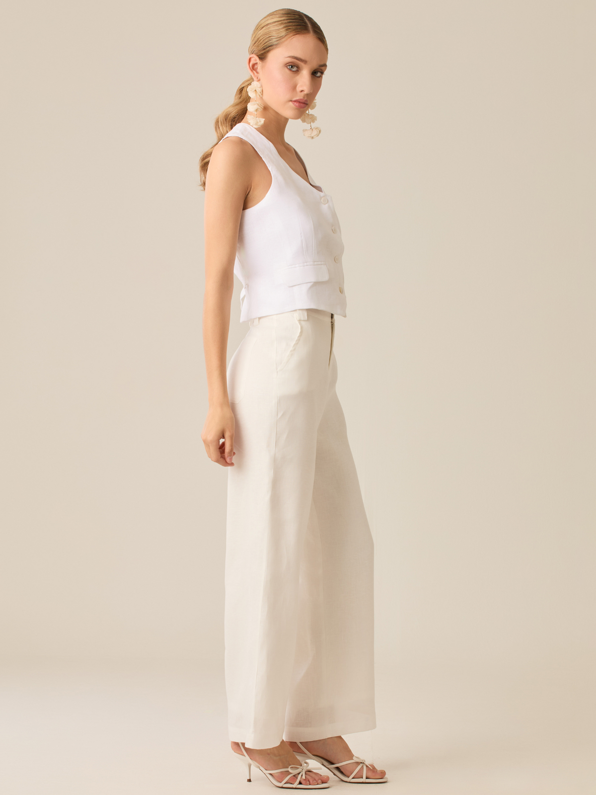 Long Pants Damona White