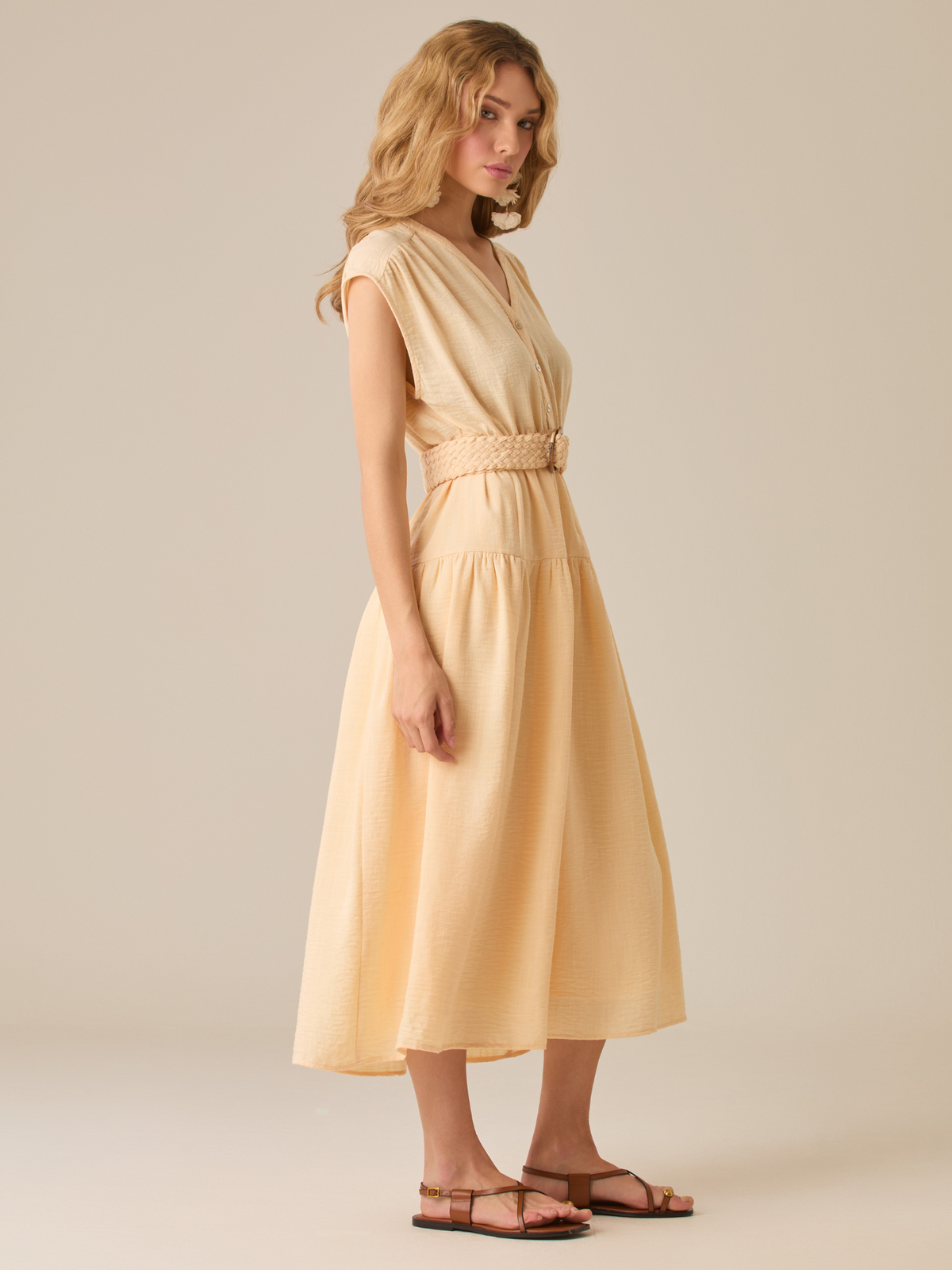 Long Dress Rufina Vanilla