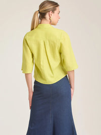 Genoveva Blouse Lime