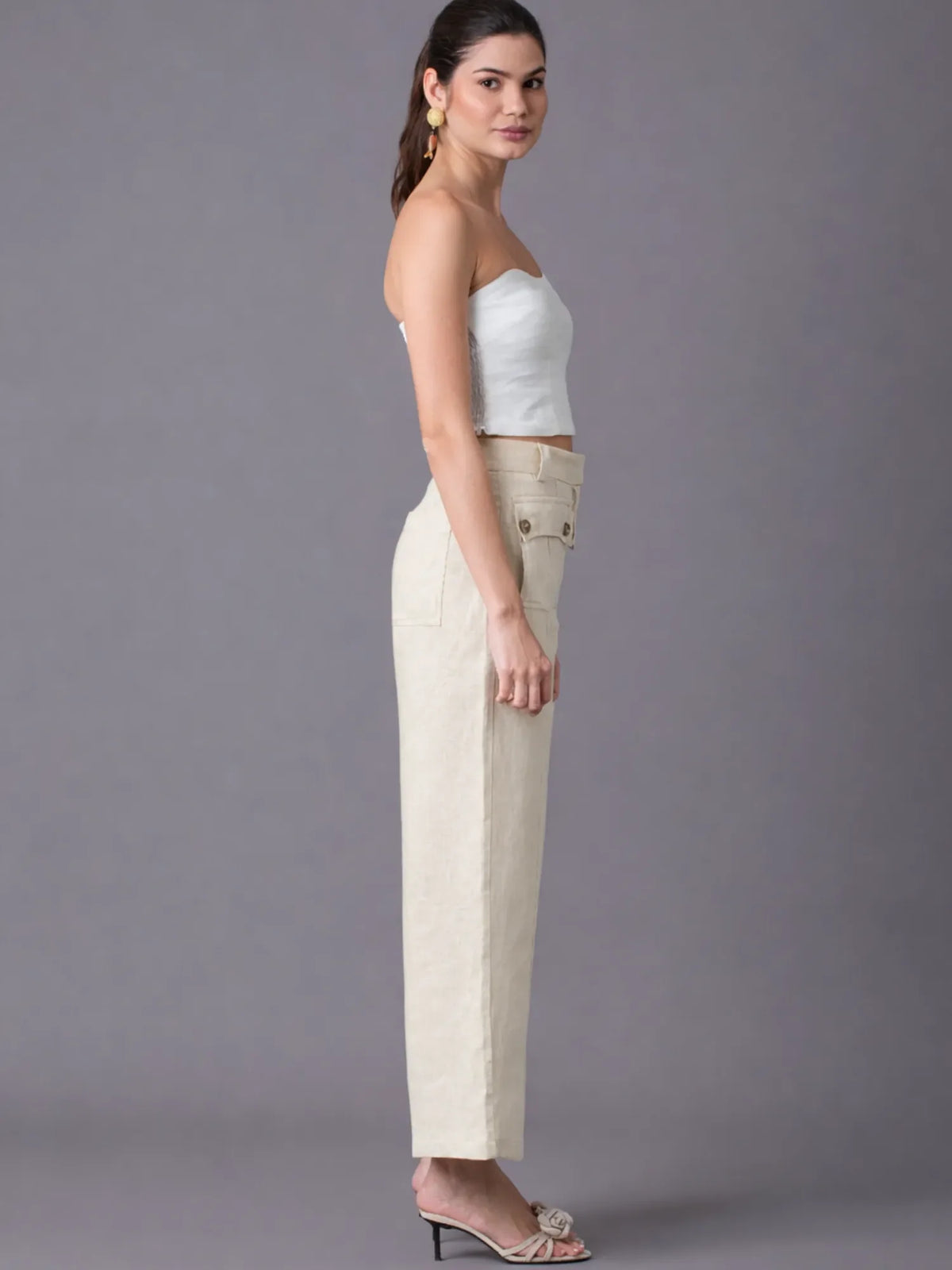 Hadria Long Pants Cream