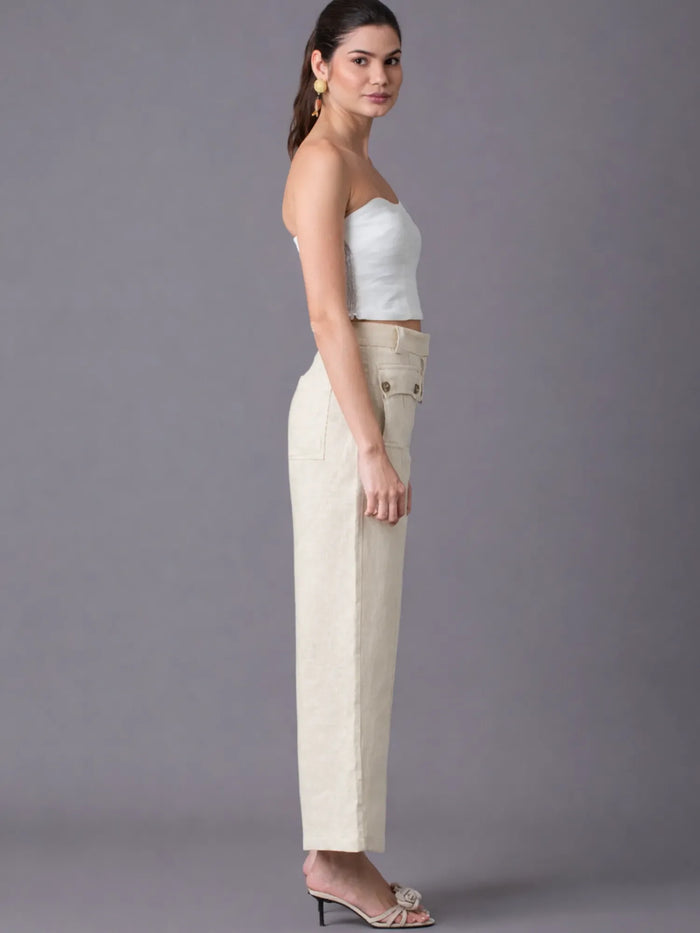 Hadria Long Pants Cream