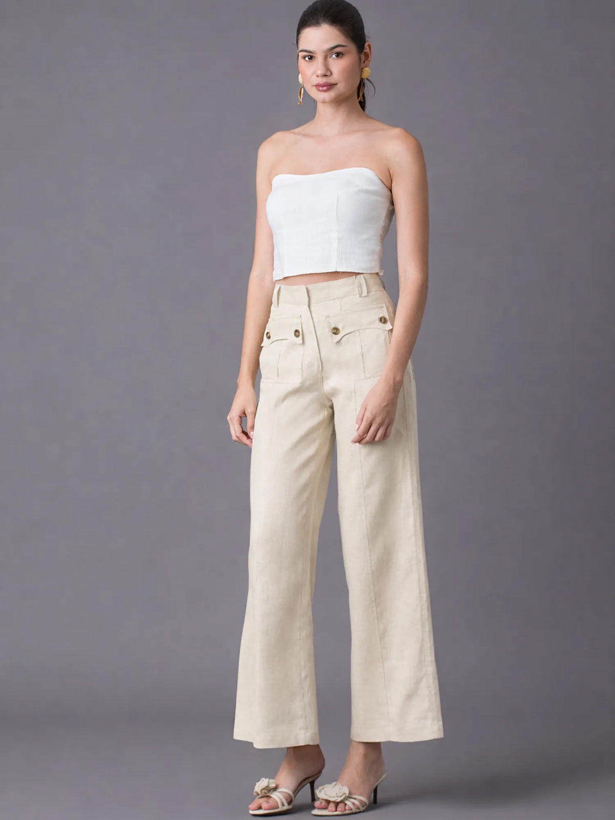 Hadria Long Pants Cream