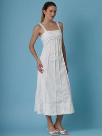Fana Long Dress White