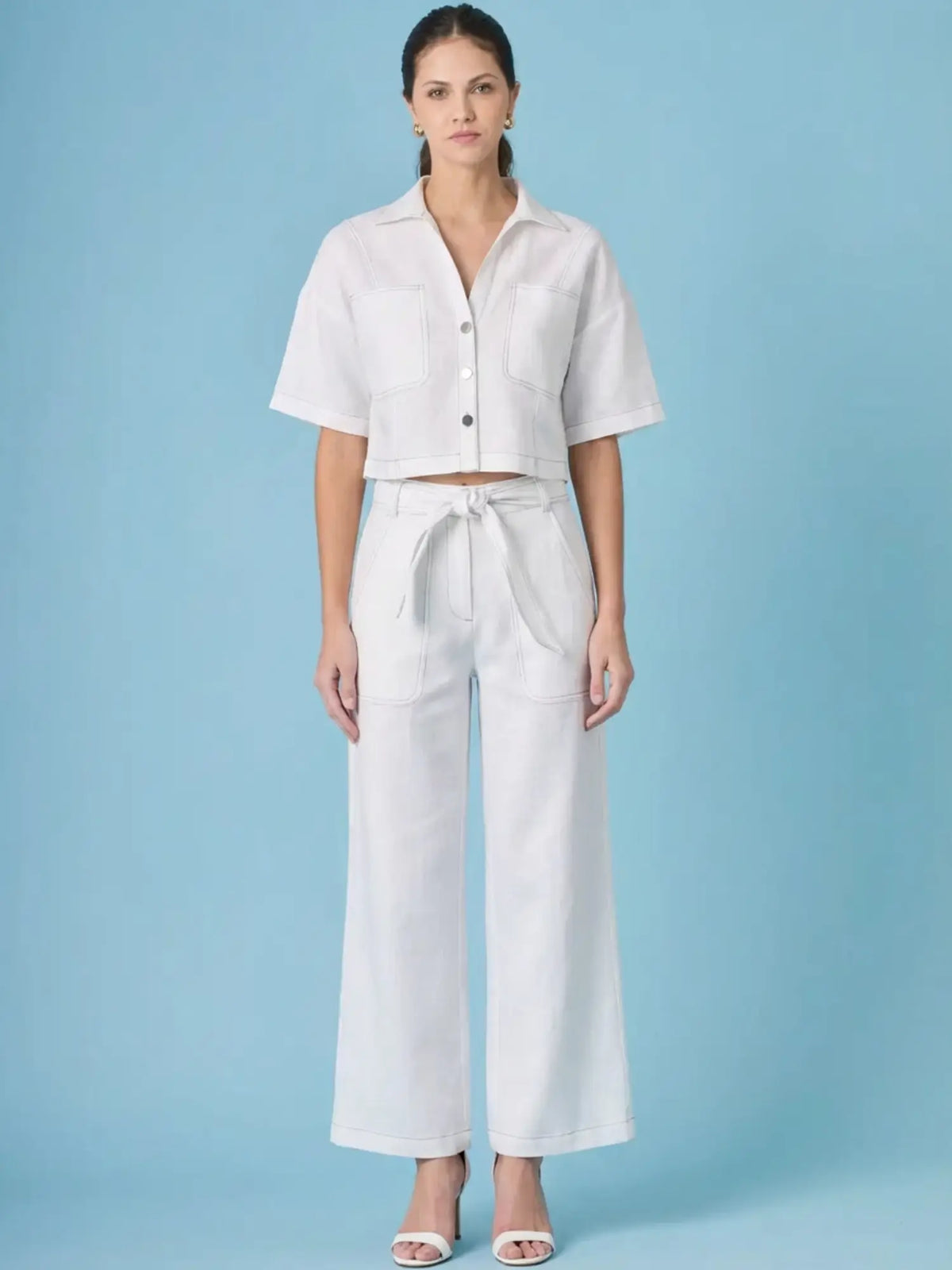 Mandu Long Pants White