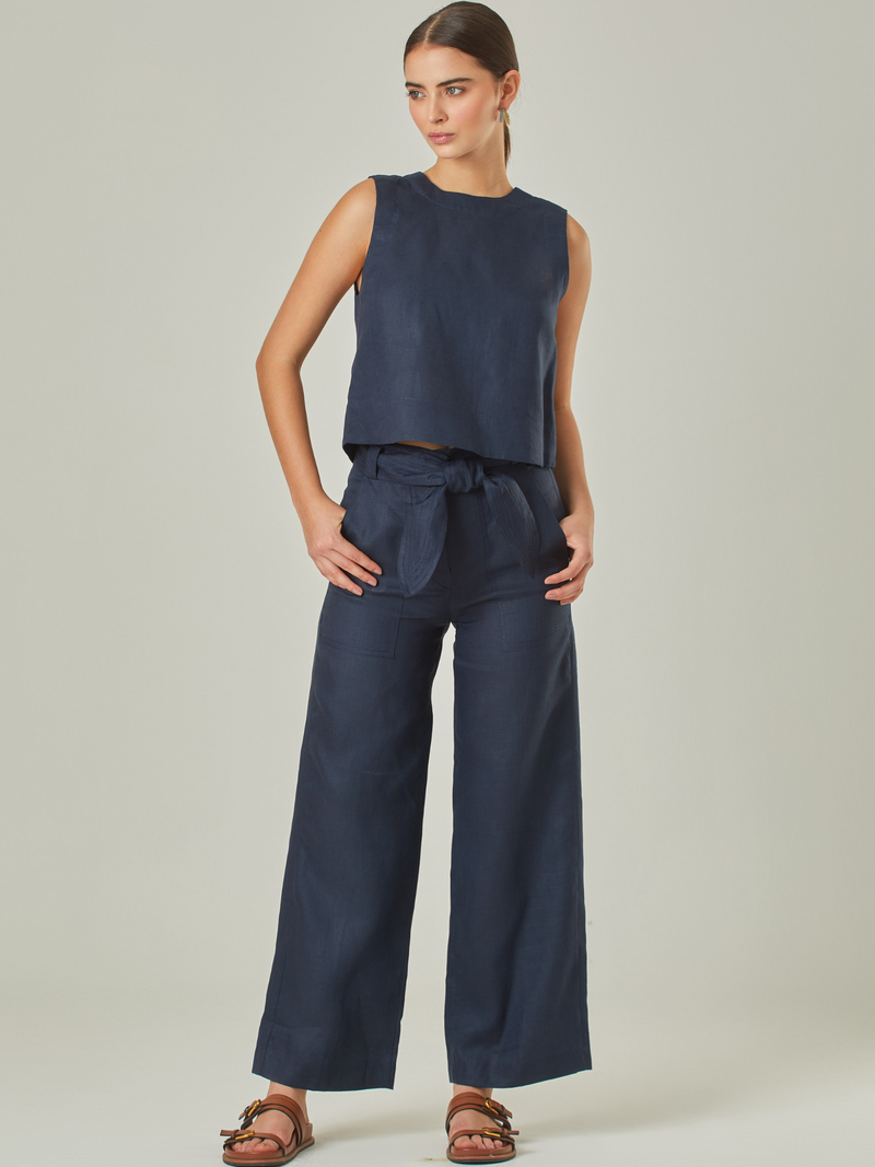 Kintore Navy Long Pants