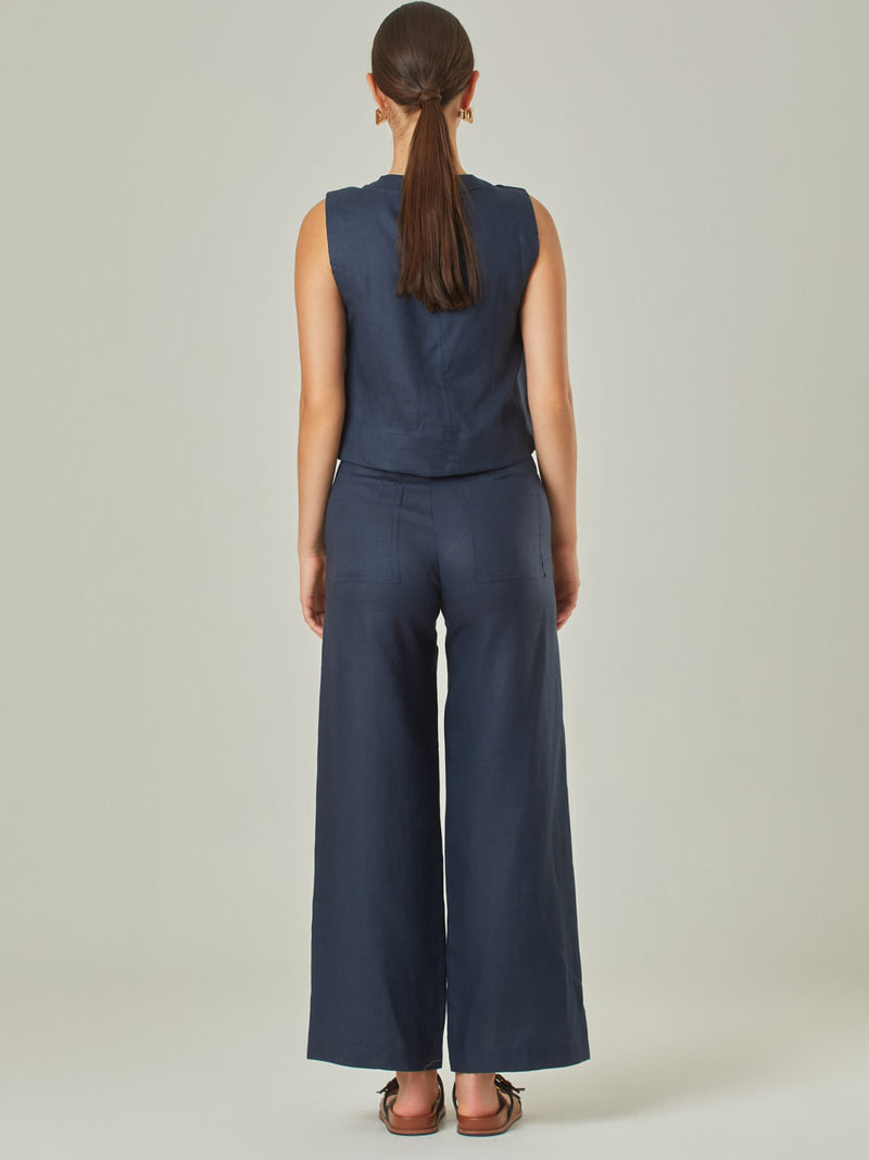 Kintore Navy Long Pants