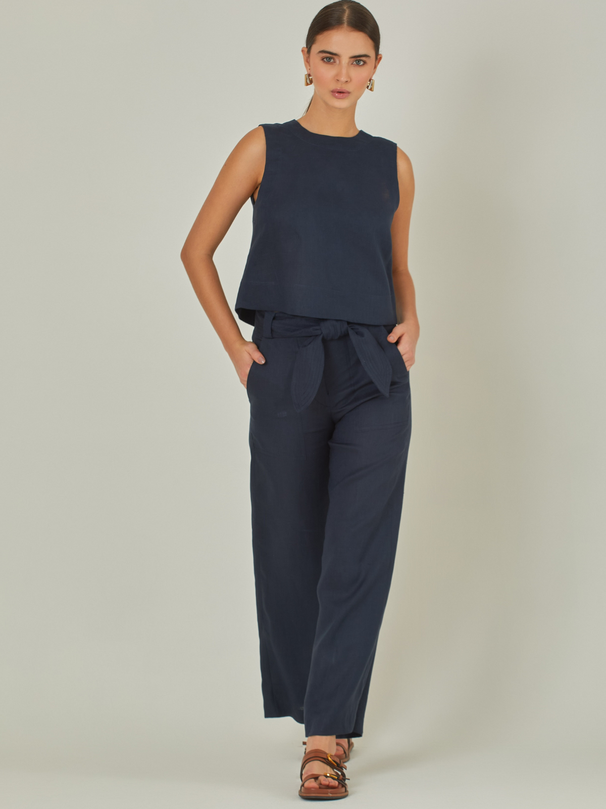 Kintore Navy Long Pants