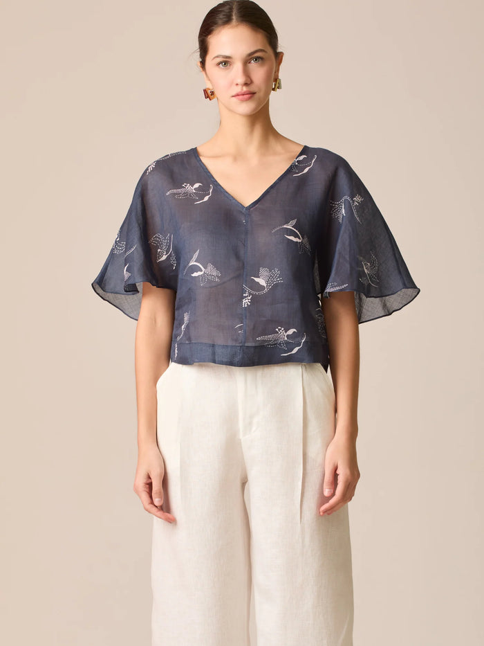 Shela Blouse Blue