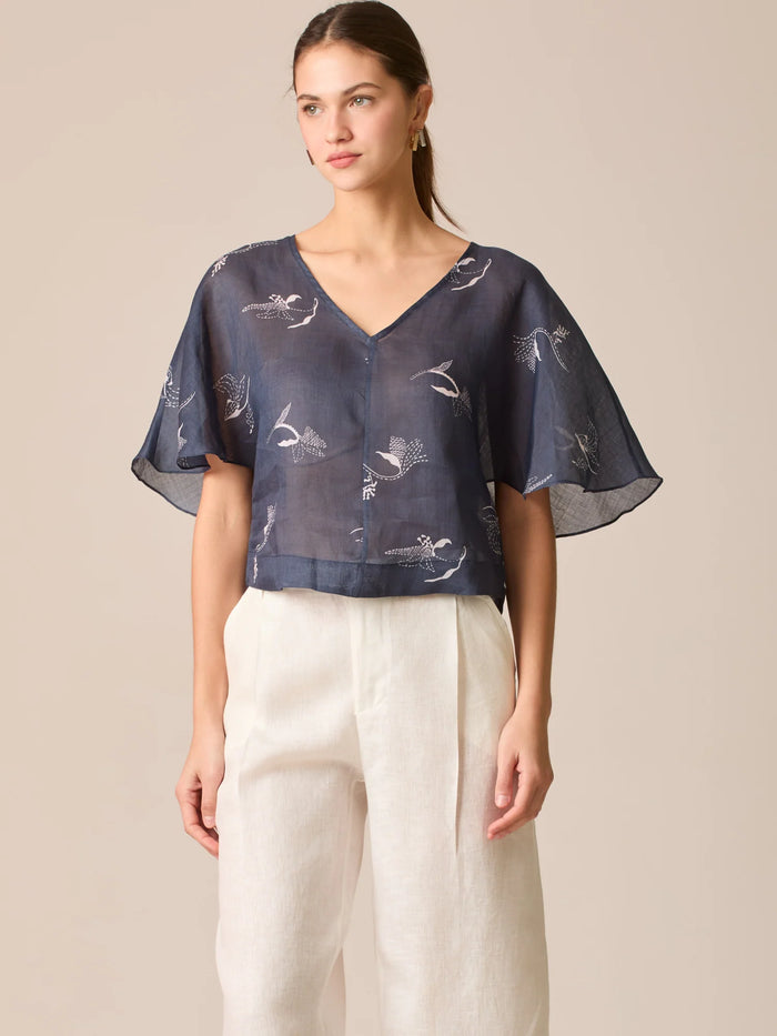 Shela Blouse Blue