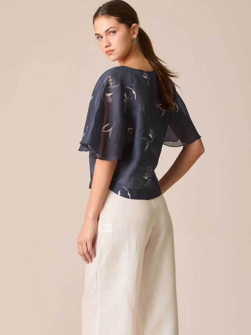 Shela Blouse Blue