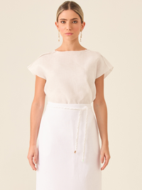 Sirla White Blouse