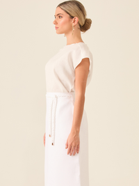 Sirla White Blouse