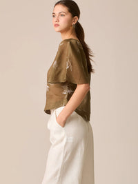 Shela Blouse Olive