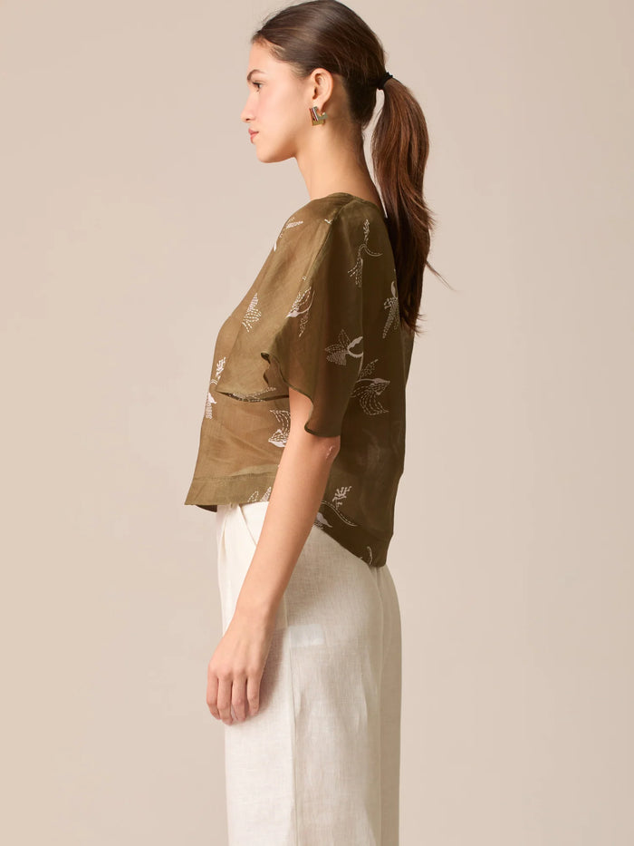 Shela Blouse Olive