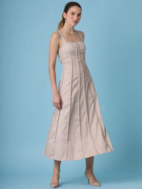 Fana Long Dress Habano