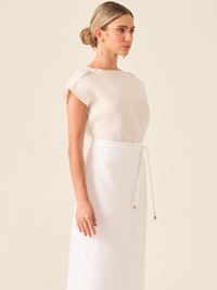 Sirla White Blouse