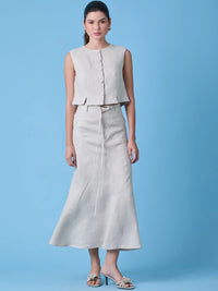 Yoko Long Skirt Sand