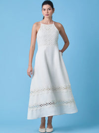 Martini Long Dress Ivory