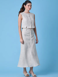 Yoko Long Skirt Sand