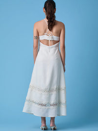 Martini Long Dress Ivory