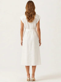 Brugola Long Dress White