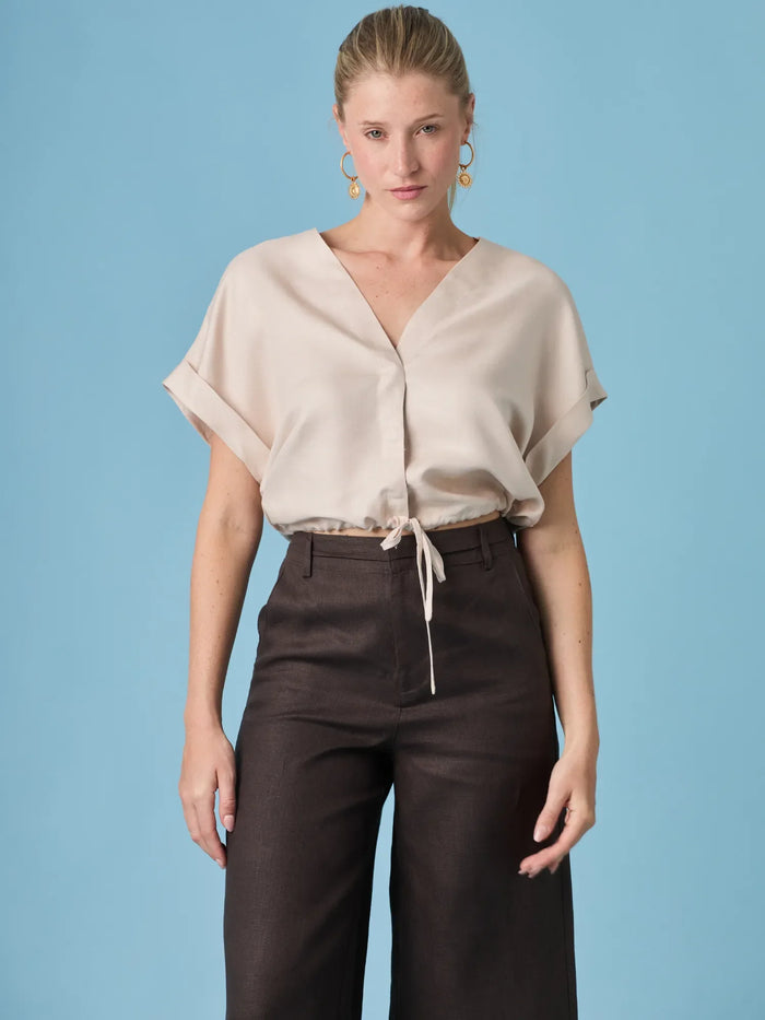 Albertina Sand Blouse